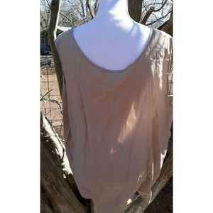 Style Studio 3XL Women’s Plus tank Top Beige